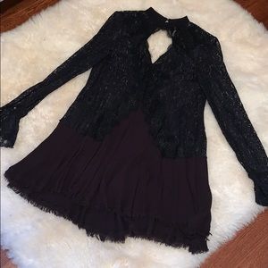 Free People Secret Origins Lace Dress